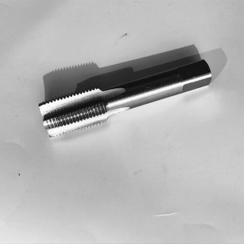 Free shipping 1pc HSS 4341 made hand tap ZG/RC 3/8"-19 HSS Pipe taps machine tap right hand for metal threads making