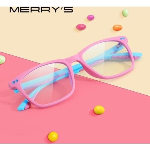MERRYS DESIGN Anti Blue Light Blocking Glasses For Children Kids Boy Girl Computer Gaming Glasses Blue Ray Glasses S7103