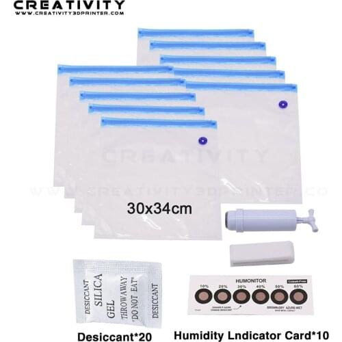 Filament Storage Filament Dryer Safekeeping Humidity Resistant Vacuum Sealing Bags For 3D Printing 3D Printer Filament Bag