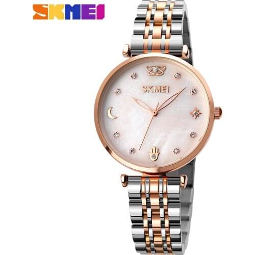 Fashion Dress Womens Watches Luxury Stainless Steel Quartz Watch Casual New Ladies Wristwatch Simple Dail Design For Gift