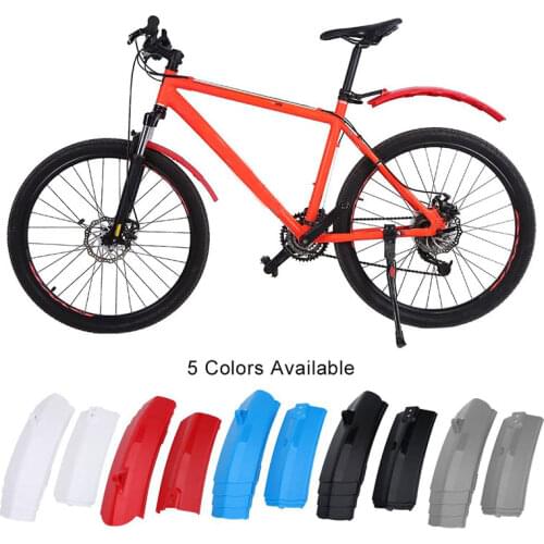 New Retractable Bike Fenders Set Front and Rear Mountain Road Bike Mudguard Tyre Mud Guard SCI88