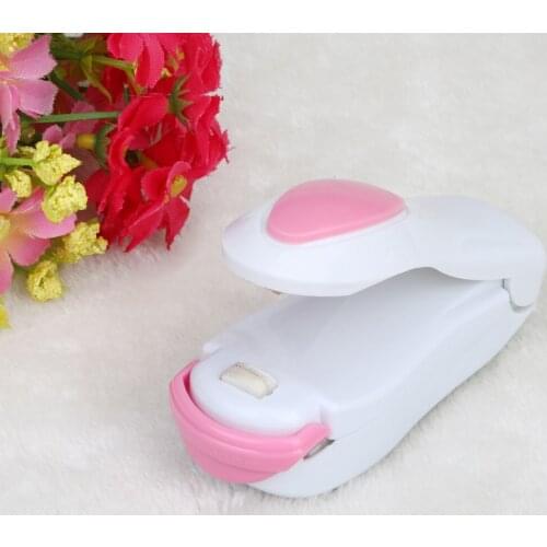 Portable Mini Bag Clips Home Electric Heat Sealing Machine Ceramic Impulse Vacuum Bag Sealer Capper For Packing Plastic #3G