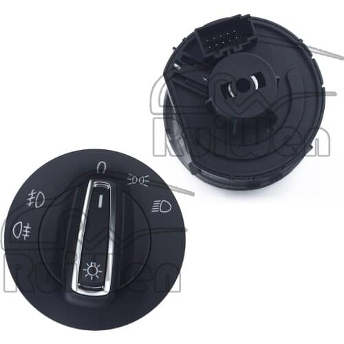 5G0941431BF 5G0941431AR Headlight Fog Lamp Switch Knob For VW Golf MK7 Golf Sportsvan Carfter Tiguan Touran T-Roc / SEAT Tarraco