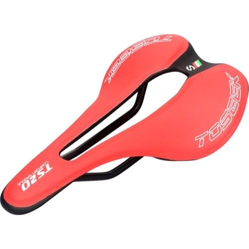 TOSEEK Bicycle road bike saddles hollow mountain bike saddle seat cushion comfortable bike parts black,red,whitle