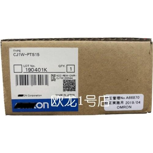 Brand New Original CJ1W-PTS15 PLC 2 Input Point Dedicated I/O Unit