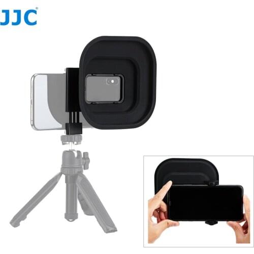 Universal Anti-Reflection Camera Lens Hood for iPhone Samsung Android Smartphone, Cell Phone Lens Hood for Photos Through Glass