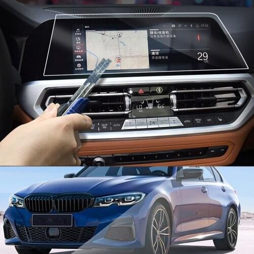 For BMW 3 Series G20 2019-Present Car Styling GPS Navigation Screen Glass Protective Film Dashboard Display Film Accessories