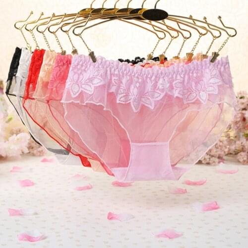 7color Gift beautiful lace leaves Womens Sexy lingerie Thongs G-string Underwear Panties Briefs Ladies T-back 1pcs/Lot wq895