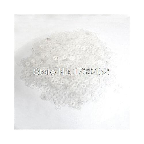 2000 Pieces Motherboard Flat Nylon Washers White 8mm x 4mm x 1mm