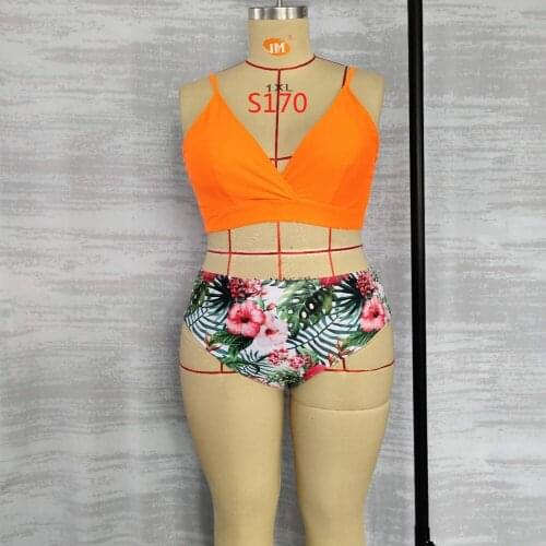 2021 New Plus Size Swimwear，Bikini，Beachwear，Ladies Swimsuit
