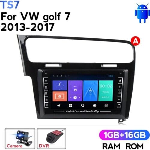 MEKEDE Car Radio Multimedia Player For VW Volkswagen Golf 7 2013-2017 Autoradio GPS Navigation DVR Camera WIFI 2.5D IPS Screen