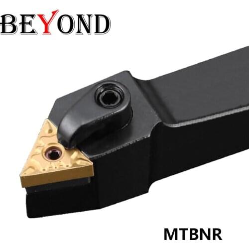 BEYOND 1Pcs External Turning Tool Holder MTBNR 2020 MTBNL2525M16 MTBNR1616H16 Carbide Insert TNMG Lathe Cutter