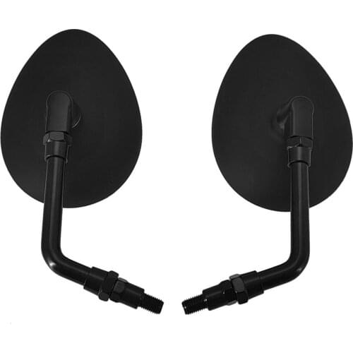 Motorcycle Rear View Side Mirrors Black Chrome For Indian Scout Chief Vintage all models