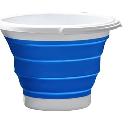 YOLU Car Home dual-purpose folding bucket multifunctional storage Telescopic car wash fishing bucket