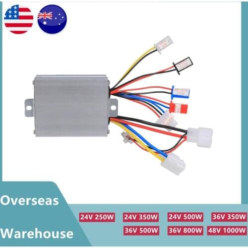 24V/36V 250W/350W/500W/800W 1000W Electric Motor Brushed Speed Controller Box for ATV Go Kart Quad Buggy Pit Bike Scooter