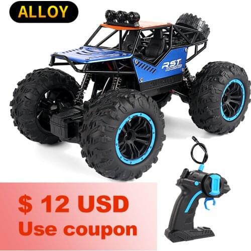 1:22 Alloy RC Car 20KM/H 4WD Remote Control High Speed Vehicle 2.4Ghz Electric Toys Monster Truck Buggy Off-Road Toys Foy Boy