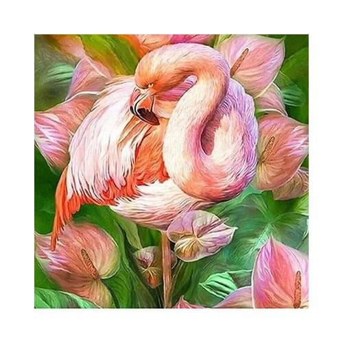 LIPHISFUN Full Drill Diamond Painting Mosaic Handmade Cross Stitch Resin Embroidery Square/round Bird