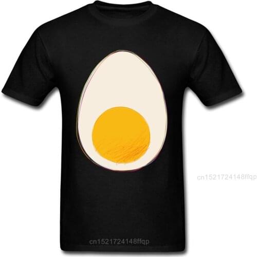 Egg T Shirt for Male Personalized April FOOL DAY Tops Tees Short Sleeve Brand New Geek Tee-Shirts Crew Neck Pure Cotton