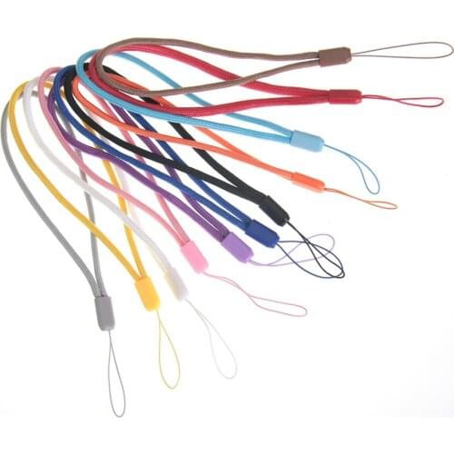 Nylon Wrist Hand Strap For Key ID Card Cell Mobile Phone Chain Straps USB Badge Holder DIY Hang Rope Lariat Lanyard 3000pcs