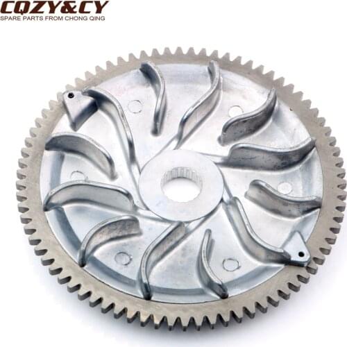 Scooter Fixed Drive Half Pulley for Piaggio Hexagon SKR Skipper 125 150 LXT 150cc 2-Stroke LC 78 Teeth 136mm 100320200