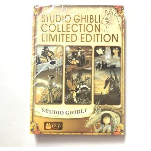 Studio Ghibli Collection Limited Edition 18 Hayao Miyazaki Films(DVD,6-Disc Set)