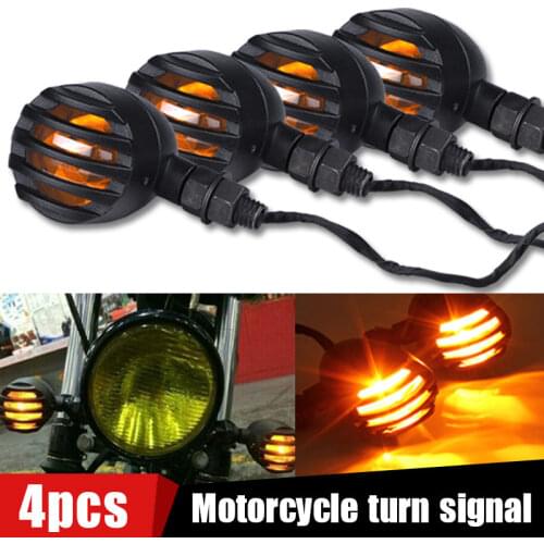 LED Motorcycle Turn Signals Blinker Indicator Lights metal shell clignotant moto led for Suzuki for Yamaha for Honda for KTM
