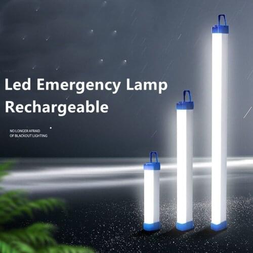 LED USB Rechargeable Emergency Multifunction Tent Tube Lamp Cabinet Light for Outdoor Portable Lantern Camping Lights