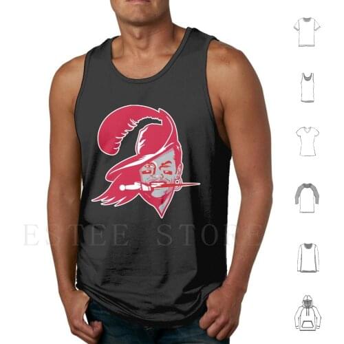 Tampa Bay Tom Tank Tops Vest Brady Tampa Bucs Bay Football Massachusetts New England Pigskin Tv Funny Parody Old School