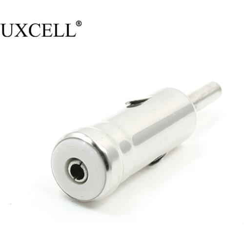 UXCELL Universal-Car Radio Antenna Cable AM/FM Metal Male Adapter Connector