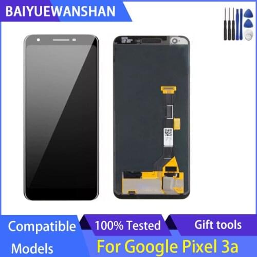 5.6" AMOLED For Google Pixel 3A LCD Display Touch Digitizer Screen For Google Pixel 3a Lcd