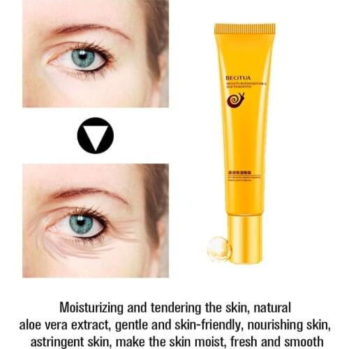 Gold Eye Mask Crystal Collagen Eye Cream Dark Circles Anti-Puffiness Snail Cream Hyaluronic Acid Eye Patches Golden Eye Creams