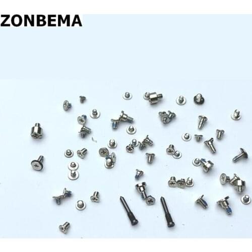 ZONBEMA 50sets Complete Full Screws Set with Bottom Screws for iPhone 11 Pro Max Replacement Part