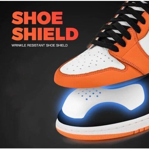 1 Pair Anti Crease Washable Protector Bending Crack Toe Cap Support Shoe Stretcher Lightweight Keeping Sports Shoes