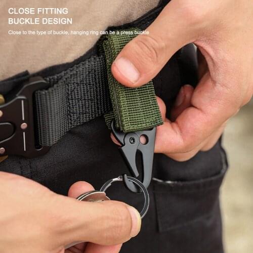 2X Glove HookMultipurpose Military Fan Outdoor Tactical Gloves Climbing Rope Storage Buckle Adjust Camping Glove Hanging Buckle