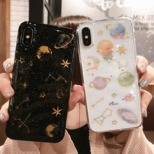 30PCS Sumgo Glitter Stars Case For iPhone7 8 Plus Girly Soft Silicon TPU Back Cover For iPhone 6S Plus Fundas Coque for iPhone X