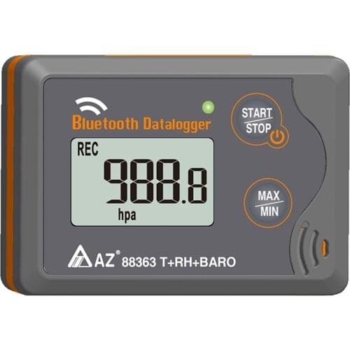 AZ88363 Bluetooth 4.0 temperature and humidity recorder with atmospheric pressure humidity and temperature and pressure recorder