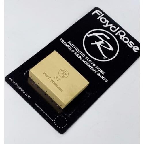 Original Floyd Rose Brand 37mm Brass Block - Made By Floyd Rose For Floyd Rose