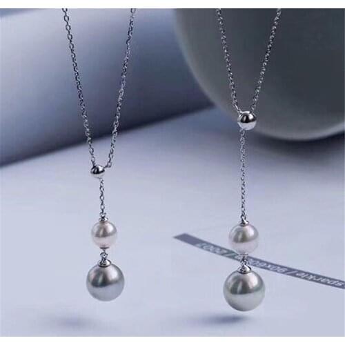 Pure silver Empty set of Necklace Chains For Jewelry Making Diy Supplies Handmade Jewelry Accessories