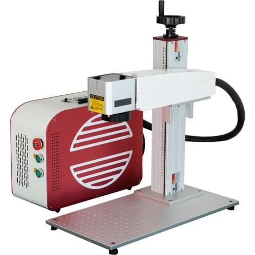 DHL FedEx Shipping Portable Fiber Laser Engraving Machine Jewelry Metal Marker 20W 30W 50W