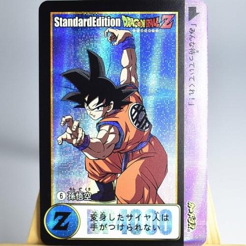 Son Goku Flash Cards 27 Anime Accessories Son Goku Cartoon Collection Toy Gifts Non-arcade Cards