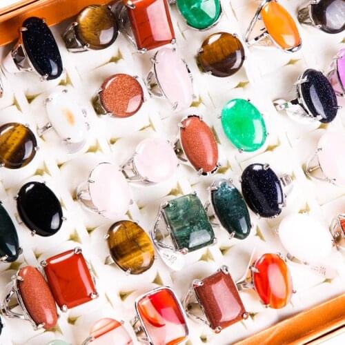 HOQIAGA Women's Silver Rings