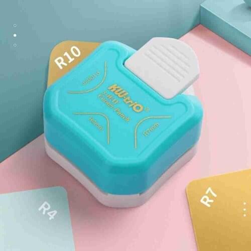 Round Corner Cutter Paper Cutter Mini Portable Corner Rounder Punch Lightweight Trimmer Cutter For Card Photo Stamps Invitations
