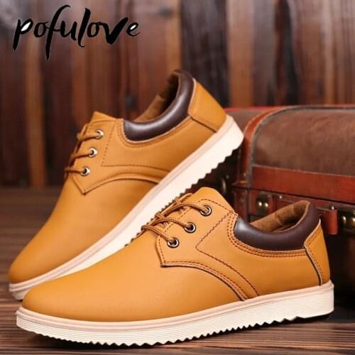 Мужские оксфорды POFULOVE China At AliExpress