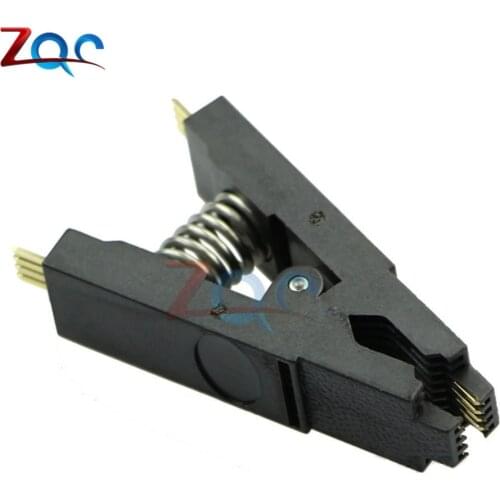 Programmer Testing Clip SOP8 SOP SOIC 8 SOIC8 DIP8 DIP 8 Pin BIOS/24/25/93 Flash Chip IC Socket Adpter Test Clamp