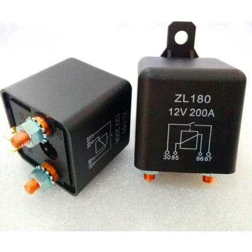 1pcs Car Truck Motor Automotive high current relay 12V 200A 2.4W Continuous type Automotive relay car relays