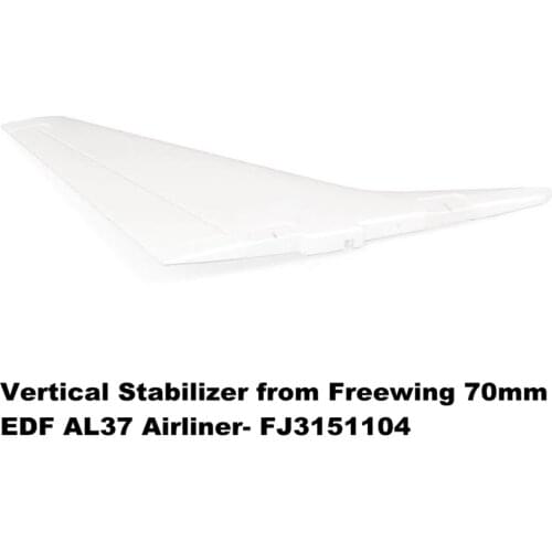 Vertical Stabilizer for Freewing 70mm EDF rc jet plane AL-37 airliner- FJ3151104