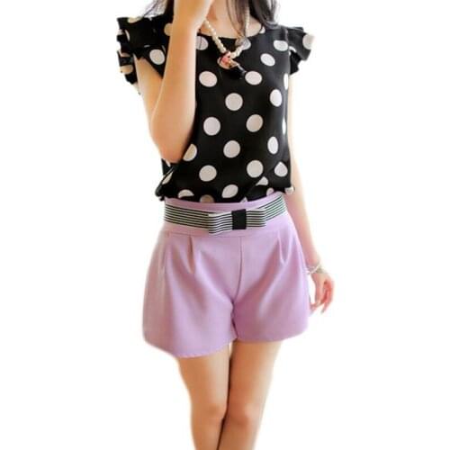 SURETIMES Short Sleeve Shirts For Women