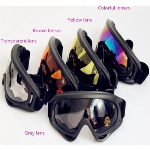 X400 tactical goggles windproof and sandproof Anti- impact glasses goggles outdoor sports riding glasses