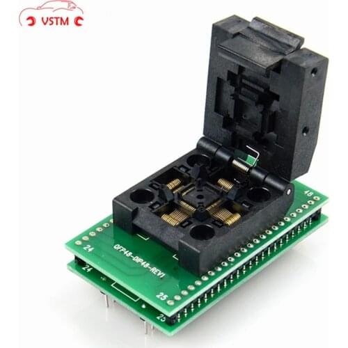 QFP48 to DIP48 IC Test Socket 0.5mm Picth /LQFP48 tO DIP48 Programming Adapter / TQFP48 to DIP48Adapter