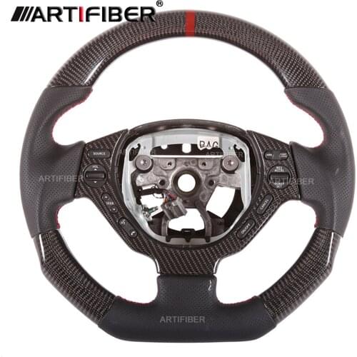 Carbon Fiber Steering Wheel for Nissan 370Z GT-R 35 Skyline Nismo